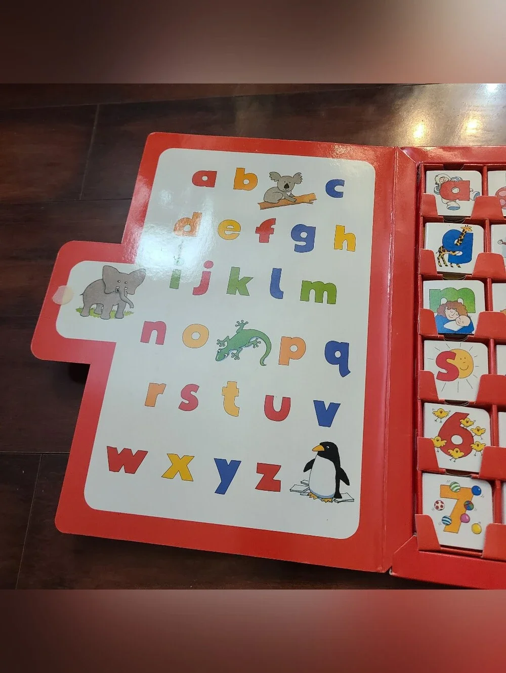 The Learning Box Alphabet & Numbers Educational Toy, Illustrated Mini-Books 1998